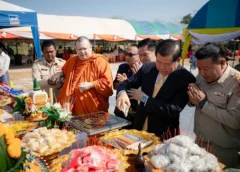 ” นิพนธ์ ประธานพิธีวางศิลาฤกษ์อาคารสำนักงานเทศบาลตำบลพิมาย (แห่งใหม่) “