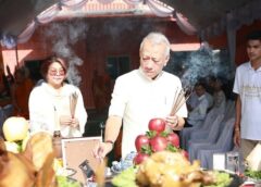 รมว.คมนาคม นำพุทธศาสนิกชนชาวสงขลา ร่วมพิธีบวงสรวงและเททองนำฤกษ์จัดสร้างวัตถุมงคล “เจ้าสัวเก้าแสน (นายแรง)” สมทบทุนบูรณปฏิสังขรณ์พระอุโบสถวัดเขาเก้าแสน เตรียมประกอบพิธีฝังลูกนิมิตครั้งแรกของวัด