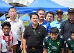 นายสุพิศ พิทักษ์ธรรม นายกองค์การบริหารส่วนจังหวัดสงขลา ให้เกียรติเป็นประธานในพิธีเปิดการแข่งขันฟุตบอล 7 คน รายการ “เบซาร์คัพ ครั้งที่ 5”
