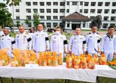 กระบี่ จัดพิธีเจริญพระพุทธมนต์ ทำบุญตักบาตร และประกอบพิธีทางศาสนา 3 ศาสนา ถวายพระราชกุศล เนื่องในวันเฉลิมพระชนมพรรษา 28 กรกฎาคม 2569