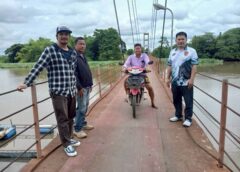 พิษณุโลกอบจ.พิษณุโลก เร่งตรวจสอบสะพานสลิงข้ามแม่น้ำน่านบ้านวังมะด่าน ต.วงฆ้อง อ.พรหมพิราม เพื่อแก้ปัญหาความเดือดร้อนและสร้างความมั่นใจให้ประชาชน