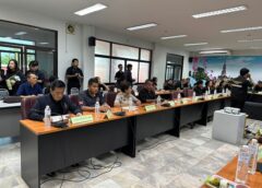 นายสมศักดิ์ เทพสุทิน อดีตรองนายกรัฐมนตรี ประชุม ! เสนอ โครงการคลองเรียบถนน