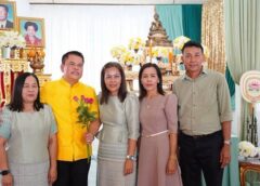 นายกสุพิศ จัดพิธีบำเพ็ญกุศลอายุวัฒนมงคล มอบทุนการศึกษาสามเณร 130 รูป พร้อมบริจาคเพื่อสาธารณกุศล