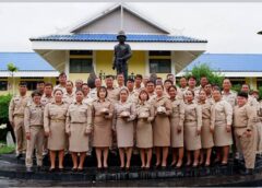 นายก อบต.คลองมะพลับ ร่วมกิจกรรม ” วันพระราชทานธงชาติไทย” …