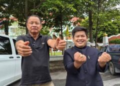 เถ้าแก่หลีกับโอ๋เกรียงไกรมาตามนัดฟังคำสั่งอัยการคดีอาญาแรกในชีวิตที่ถูกอบจ.แจ้งความ