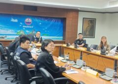 กระบี่ ศคท.จังหวัดกระบี่ เข้าร่วมประชุมหน่วยงานในเครือข่ายความมั่นคงทางทะเล ประจำเดือน กันยายน ๒๕๖๙