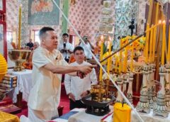 พาณิชย์แพร่ !!! ร่วมพิธีมังคลาภิเษกเหรียญเจ้าหลวงพิริยเทพวงศ์ และสืบชาตาหลวง ผู้เกษียณอายุราชการ จังหวัดแพร่