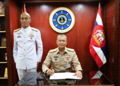 พังงา ผู้บัญชาการทัพเรือภาคที่ 3 ตรวจเยี่ยมบำรุงขวัญ และมอบนโยบายแก่กำลังพล ฐานทัพเรือพังงา