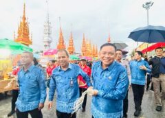 พิธีเปิดงานประเพณีชักพระอำเภอโคกโพธิ์ ครั้งที่ 77